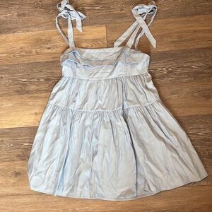 Beautiful light blue mini dress